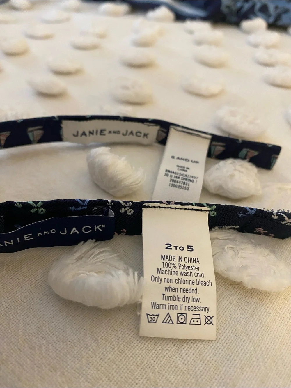 Janie & Jack Nautical Bow Tie Duo ⚓️ ⛵️